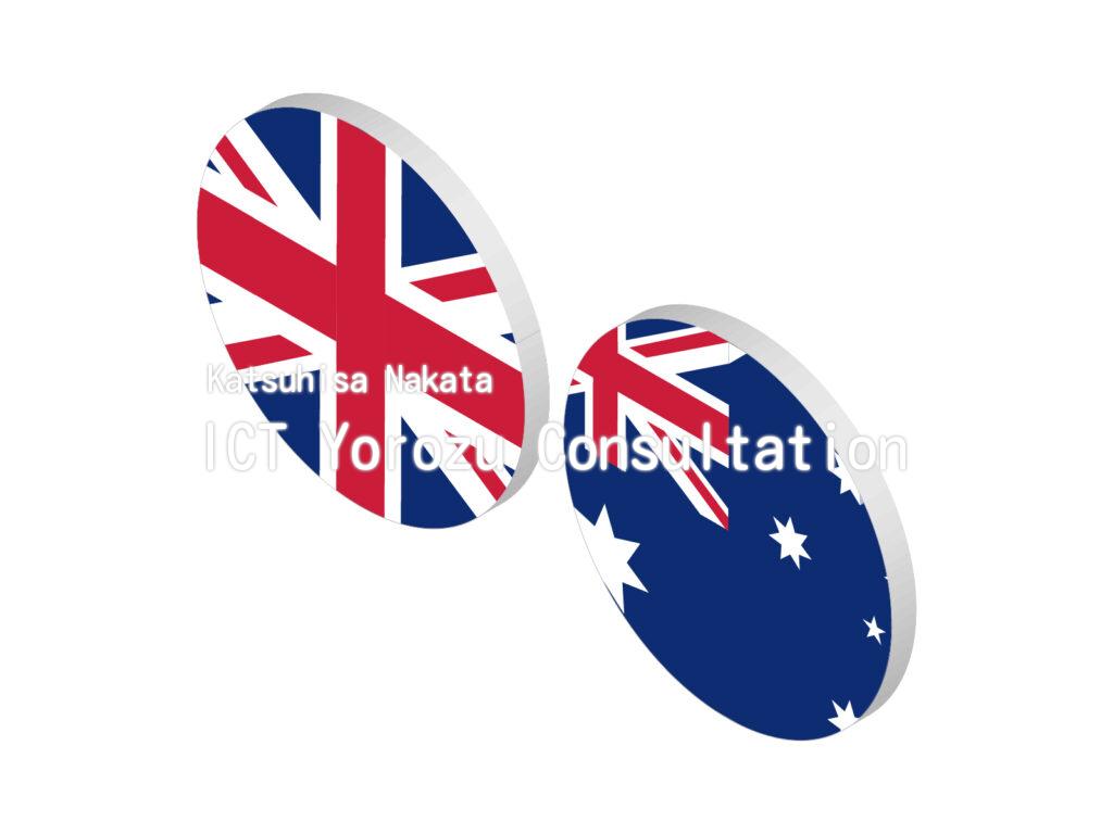Stock illustrations : Currency pair GBPAUD (circle) Isometric