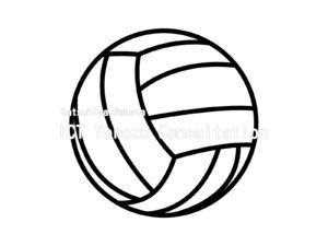 Stock illustrations for volleyball