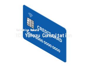 Stock illustrations for Credit card (Blue) Isometric