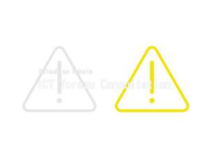 Stock illustrations for Caution icon
