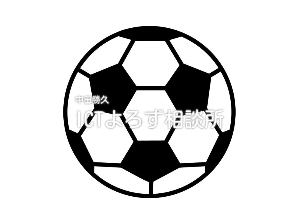 イラスト素材 サッカーボール